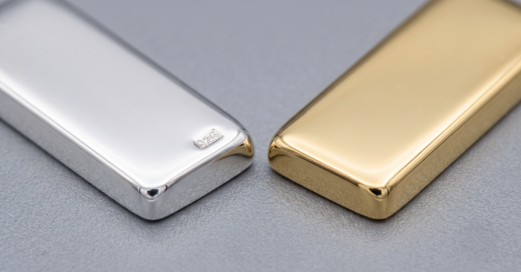 Solid Gold and 925 Sterling Silver Bars